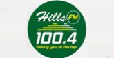 Hills FM 100.4 radio live streaming logo