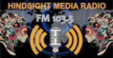 Hindsight Media Radio 103.5 FM Radio Station Logo Hindsight Media Radio 103.5 FM radio live streaming logo