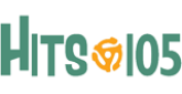 Hits 105 radio live streaming logo