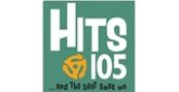 Hits 105 radio live streaming logo