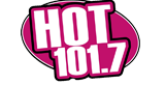 HOT 101.7 radio live streaming logo