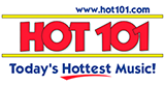Hot 101 radio live streaming logo