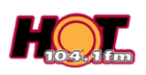 Hot 104.1 FM radio live streaming logo