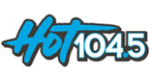 Hot 104.5 FM radio live streaming logo