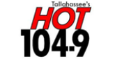 Hot 104.9 FM radio live streaming logo
