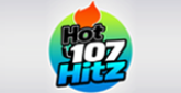 Hot 107 Hitz radio live streaming logo
