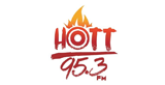 Hot 95.3 radio live streaming logo