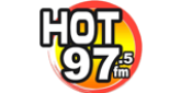 HOT 97.5 FM radio live streaming logo