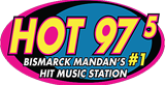 Hot 97.5 Radio Station Logo Hot 97.5 radio live streaming logo