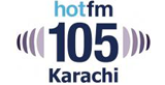 Hot FM 105 radio live streaming logo