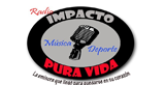 Impacto Pura Vida Radio Station Logo Impacto Pura Vida radio live streaming logo