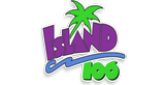 Island 106 radio live streaming logo