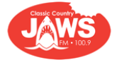 Jaws Country 100.9 radio live streaming logo