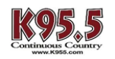 K95.5 Radio Station Logo K95.5 radio live streaming logo