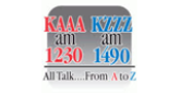 KAAA-KZZZ FM Radio Station Logo KAAA-KZZZ FM radio live streaming logo