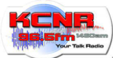 KCNR 1460 AM Radio Station Logo KCNR 1460 AM radio live streaming logo