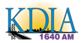 KDIA 1640 AM Radio Station Logo KDIA 1640 AM radio live streaming logo