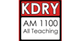 KDRY 1100 AM radio live streaming logo