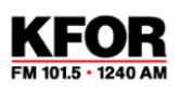 KFOR 1240 AM radio live streaming logo