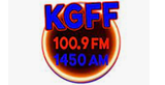 KGFF 1450 AM radio live streaming logo