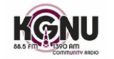 KGNU Community Radio Radio Station Logo KGNU Community Radio radio live streaming logo
