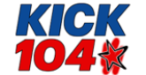 KICK 104 – KIQK 104.1 FM radio live streaming logo