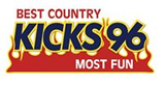 Kicks 96 radio live streaming logo