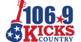 Kicks Country radio live streaming logo
