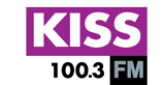 Kiss 100 Kenya radio live streaming logo