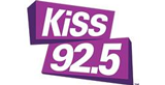 KiSS 92.5 radio live streaming logo