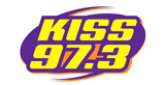 KISS 97.3 radio live streaming logo