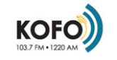 Kofo 1220 AM / 103.7 FM radio live streaming logo