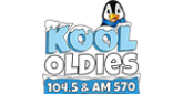 Kool Oldies 104.5 & 570 radio live streaming logo