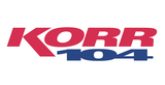 KORR 104.1 FM radio live streaming logo