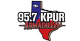 KPUR FM – 95.7 the Armadillo radio live streaming logo