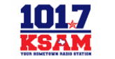 KSAM 101.7 FM radio live streaming logo
