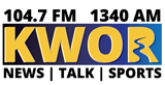 KWOR radio live streaming logo