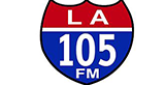 LA 105 FM radio live streaming logo
