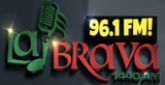 La Brava 96.1 radio live streaming logo