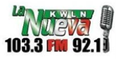 La Nueva 103.3 & 92.1 radio live streaming logo