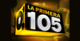 La Primera 105 Radio Station Logo La Primera 105 radio live streaming logo