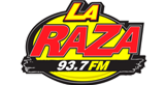La Raza 93.7 radio live streaming logo