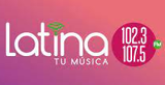 Latina 102.3 FM radio live streaming logo