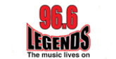 Legends 96.6 FM radio live streaming logo