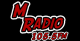 M Radio 105.5 FM radio live streaming logo