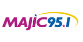 Majic 95.1 radio live streaming logo
