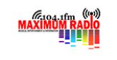 Maximum radio 104.1 radio live streaming logo