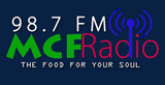 MCF RADIO 98.7 radio live streaming logo