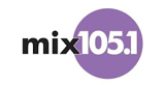 Mix 105.1 radio live streaming logo