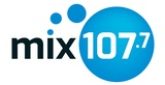 Mix 107 radio live streaming logo